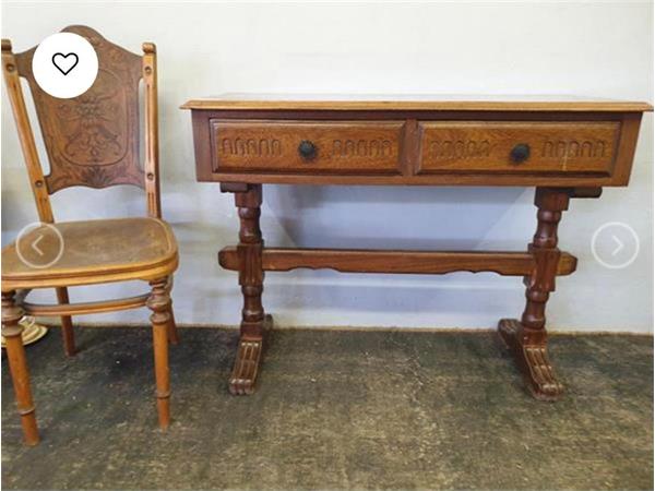 ~/upload/Lots/51256/ydzyl77usftzg/Lot 017 Vintage oak server unit with 2 inlaid Cutlery drawers_t600x450.jpg